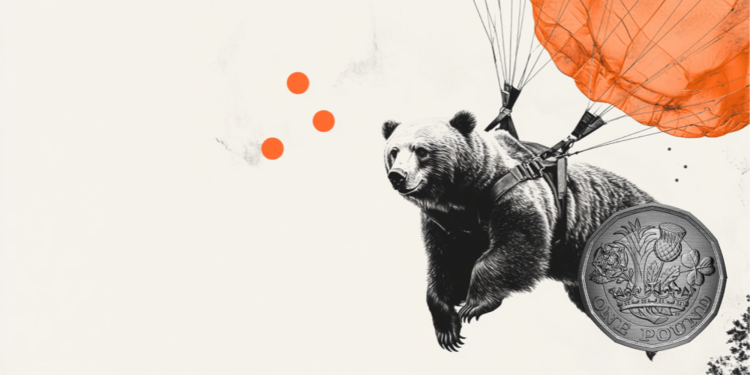 英镑因英国财政风险加剧而下跌